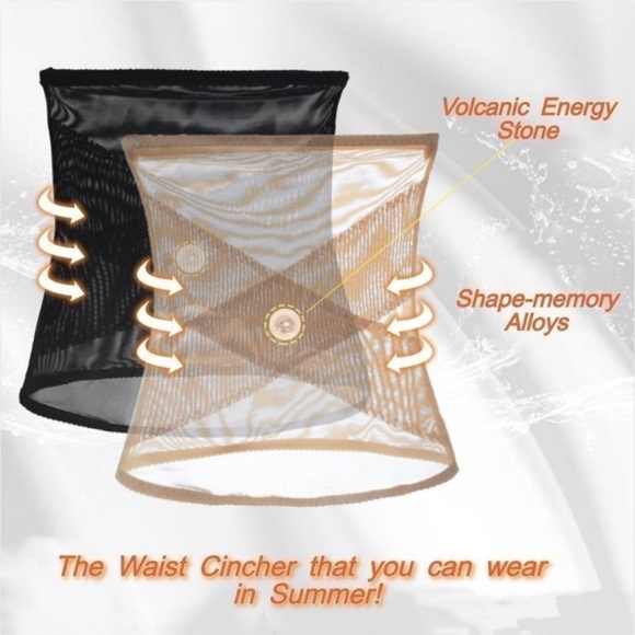 Premium Energizing Waist Cincher w/Memory Alloys - Picture 1 of 11